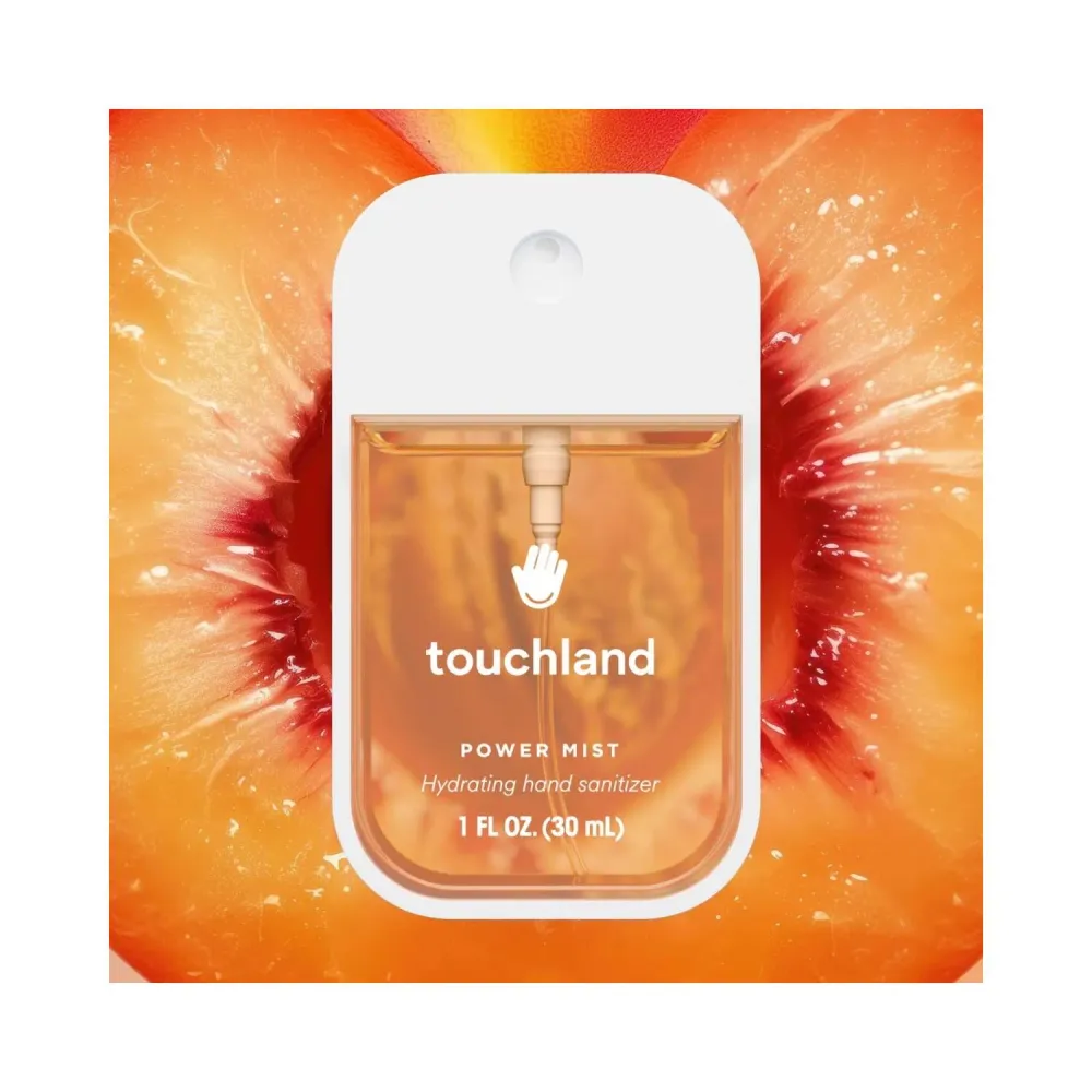 Touchland Power Mist kosteuttava käsien desinfiointiaine - Velvet Peach