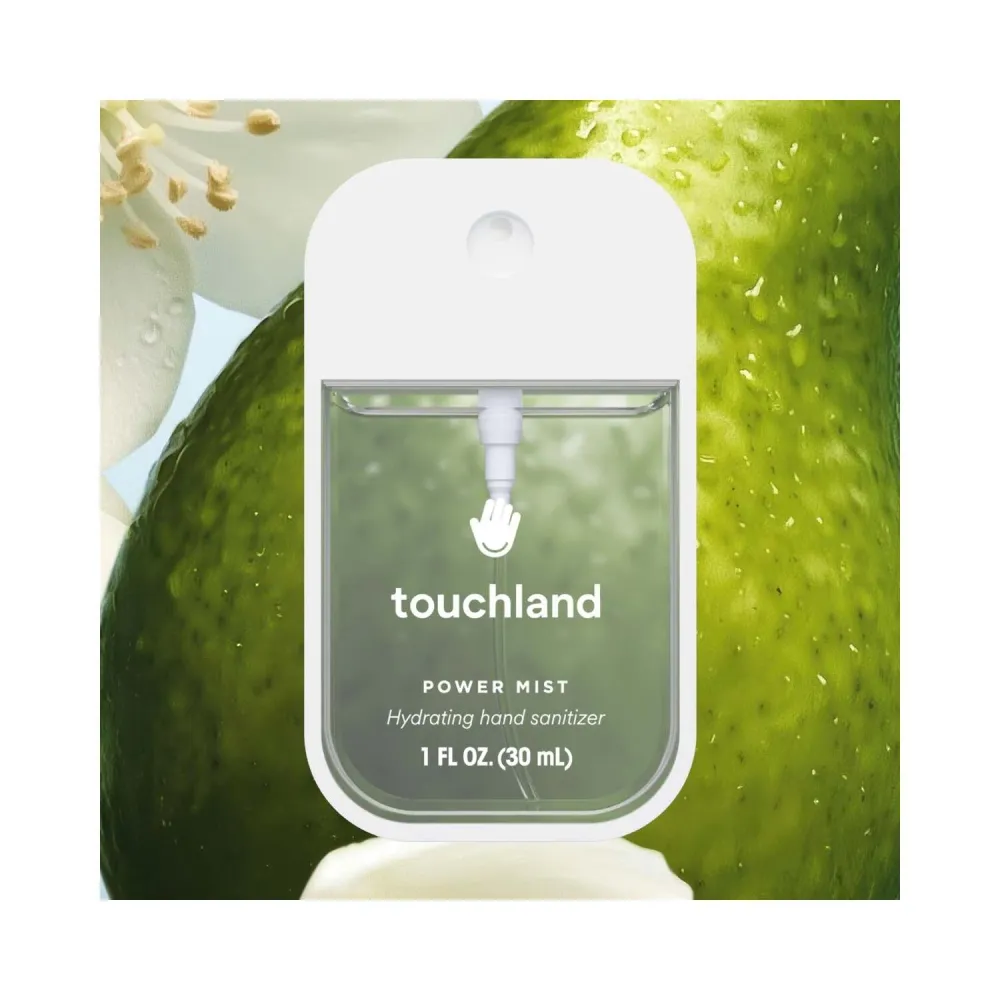 Touchland Power Mist kosteuttava käsien desinfiointiaine - sadevesi