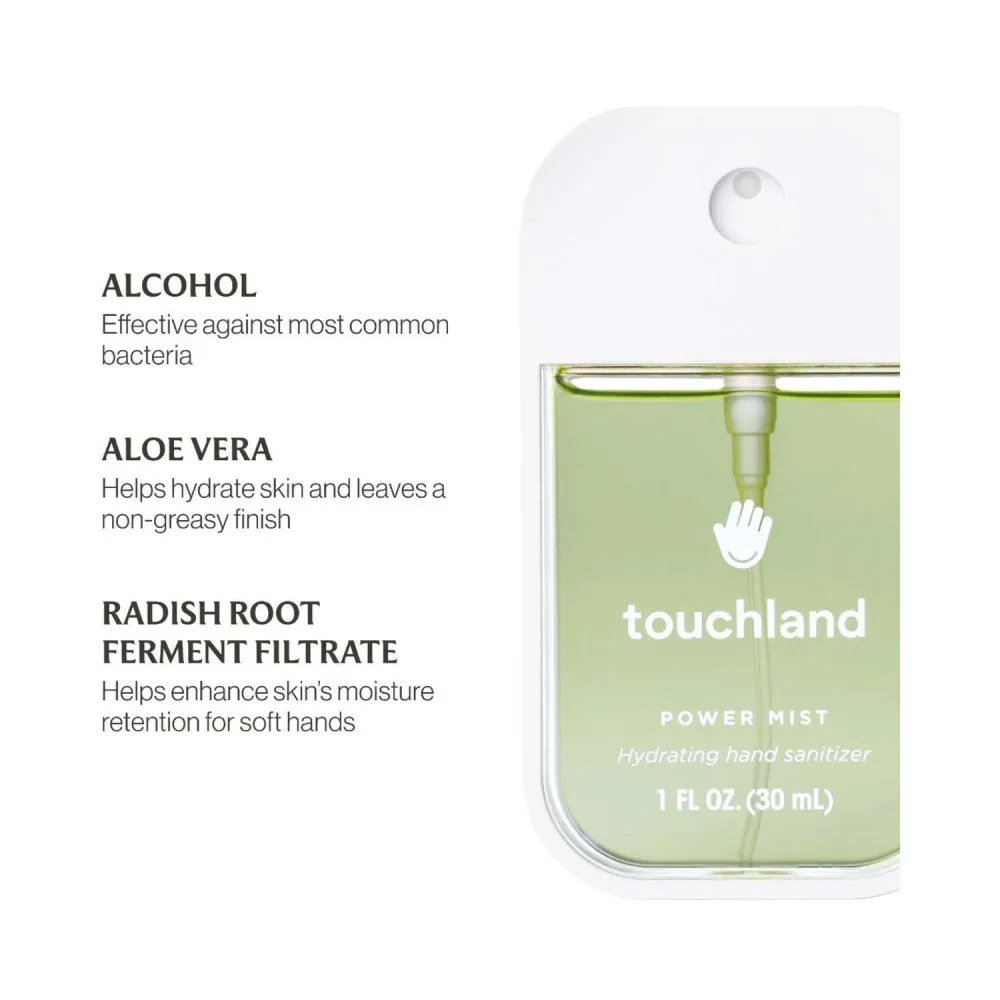 Touchland Power Mist kosteuttava käsienpuhdistusaine - Applelicious