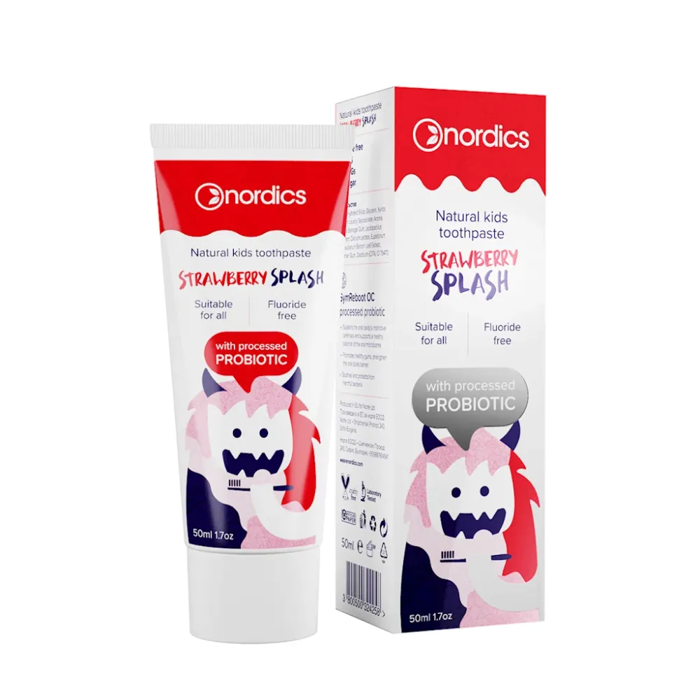 TRUSKberry HAMPASTAA PROBIOTIIKEILLA ILMAN FLUORIA 50 ml - NORDICS