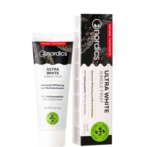 ULTRA WHITE JUNGLE FRUIT FLUORITON ECO 75 ml hammastahna - NORDICS