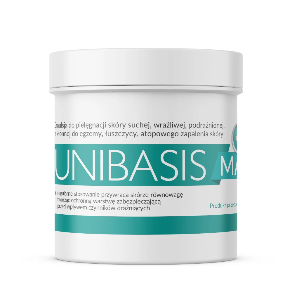 Unibasis max 250g STARPHARMA - Emulsio kuivalle, herkälle, ekseemaan, psoriaasiin ja atooppiseen ihotautiin alttiille iholle