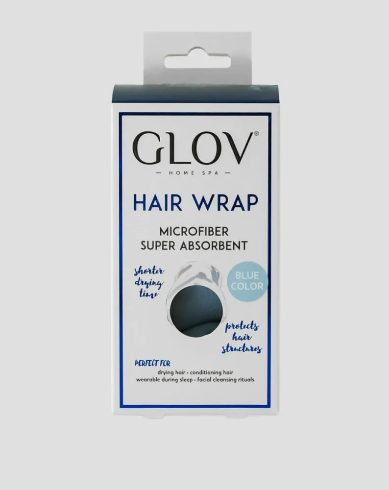 Valkoinen hiusturbaani vähentää kuivumisaikaa kaikille hiustyypeille Hair Wrap Glov