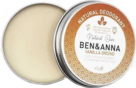Vanilja-orvokki-voide-deodorantti 45 g - BEN & ANNA