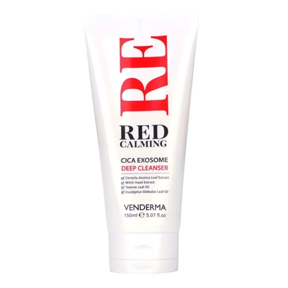 Venderma Red Calming Cica Exosome Deep Cleanser