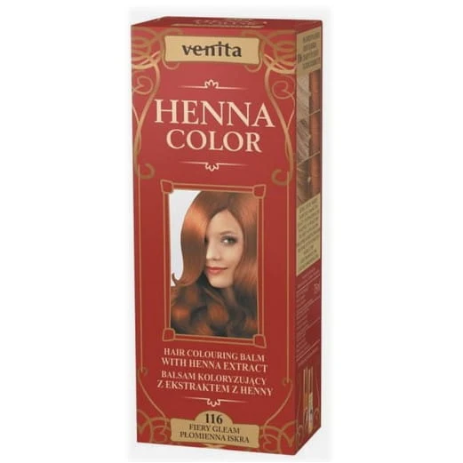 Venita Baume hennävärjäys nro 116 Fiery Gleam