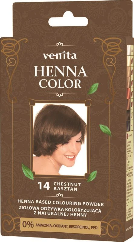 Venita Couleur Henné ZOK nro 14 Kastanja