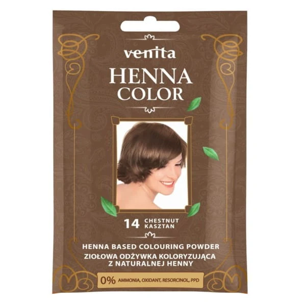 Venita Couleur Henné ZOK nro 14 Kastanja