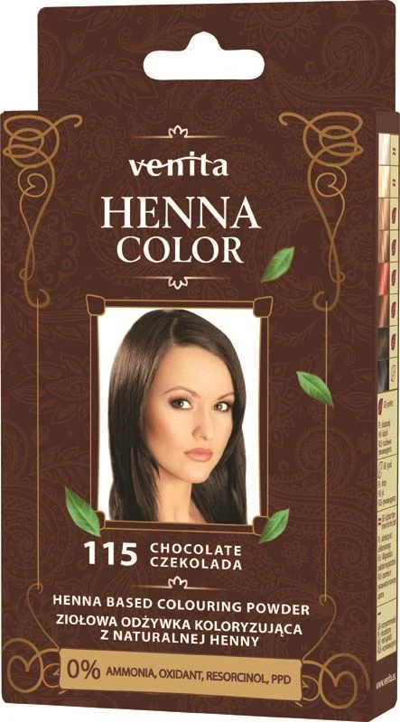 Venita Henna Väri ZOK Nro 115 Suklaa
