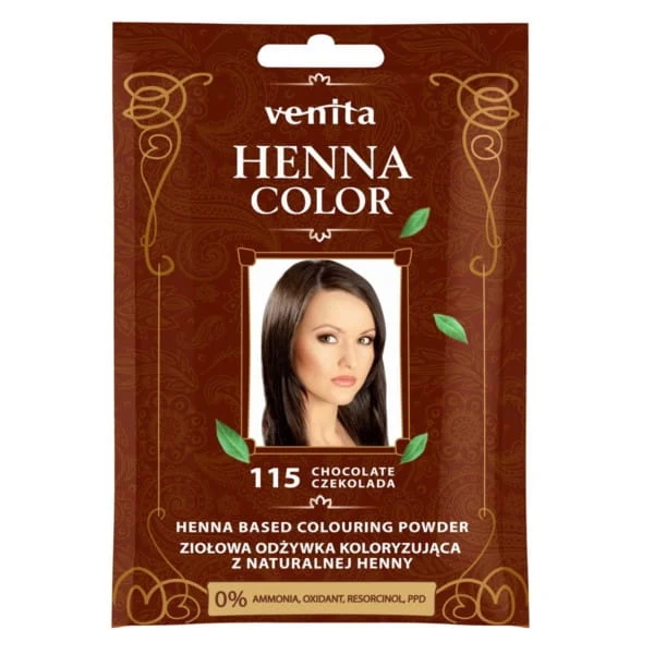 Venita Henna Väri ZOK Nro 115 Suklaa