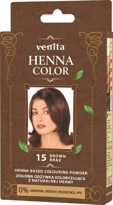 Venita Henna Väri ZOK Nro 15 Ruskea