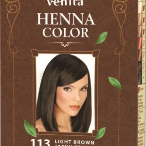 VENITA henna-jauhe nro 113 vaaleanruskea 25g - kasvipohjainen värihoitokonditionaali
