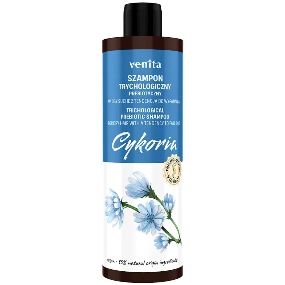 VENITA Trichology Sikuri prebioottinen shampoo kuivalle, hauraalle hiukselle 300ml