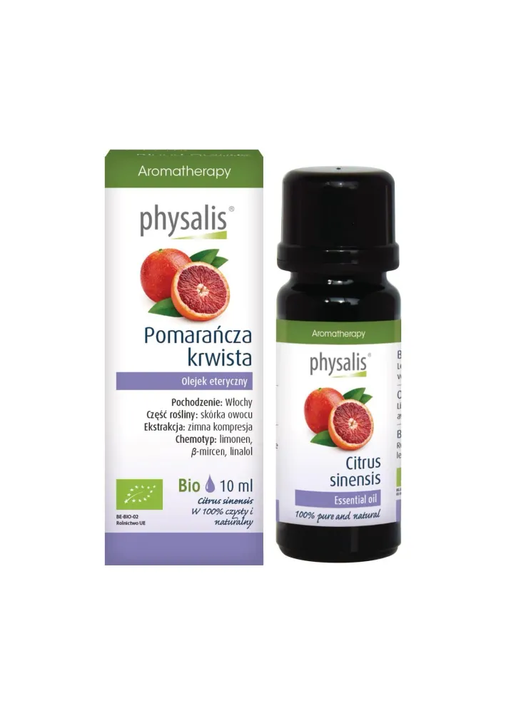 Verenappelsiini-öljy BIO 10 ml - PHYSALIS