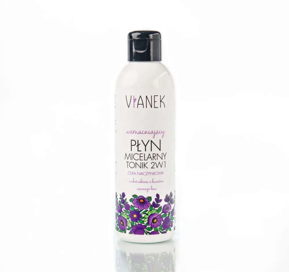 VIANEKE vahvistava ja virkistävä 2in1-misellivede 200ml (ruusufinni)
