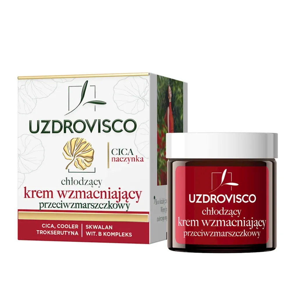 Viilentävä anti-ryppykasvovoide vaskulaariselle iholle 50 ml - UZDROVISCO (CICA)