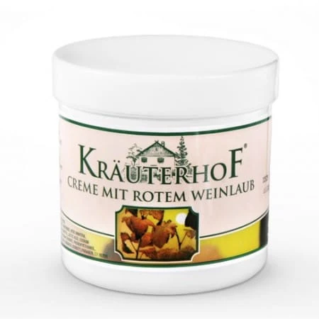 Viinilehden ja hevoskastanjan balsami 250ml KRAUTERHOF