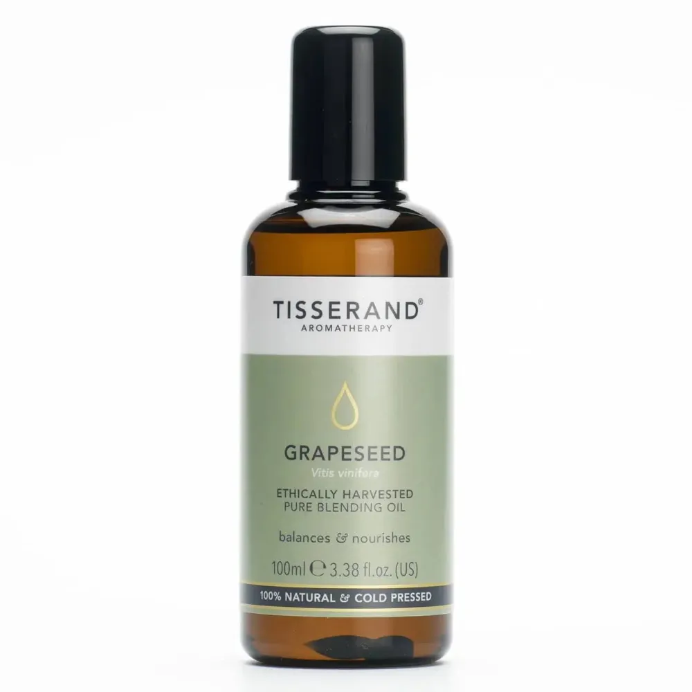 Viinirypäleen siemenöljy / hierontaöljy viinirypäleen siemenöljy eettisesti korjattu 100ml TISSERAND