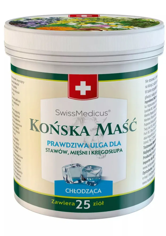 Virkistävä hevosen voide 250 ml SWISSMEDICUS