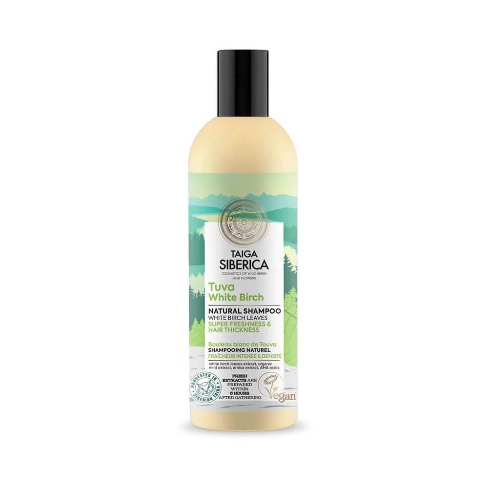 Virkistävä shampoo valkoisen koivun tuoksu 270 ml