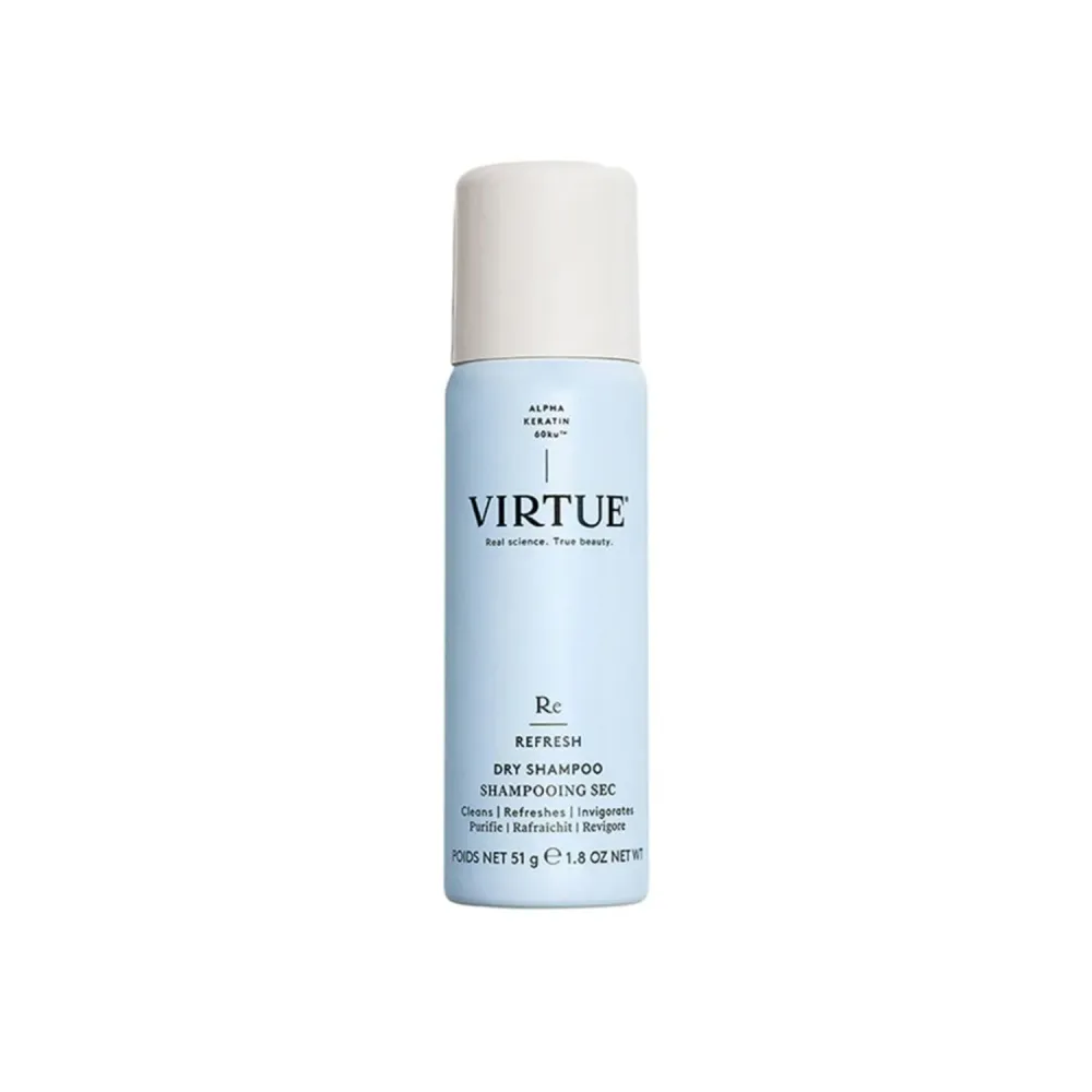 Hyve päivittää kuiva shampoo Virtue