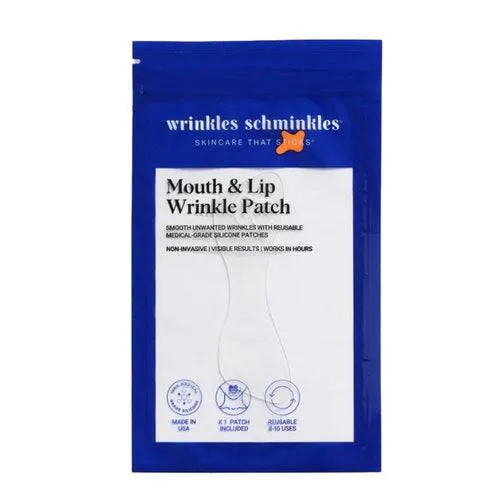Ryppyjä Schminkles suun ja huulten ryppyjen laastari Wrinkles Schminkles