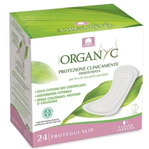 Ympäristöystävälliset hygieniasideet, yksittä pakattuna 24 kpl BIO ORGAN(Y)C
