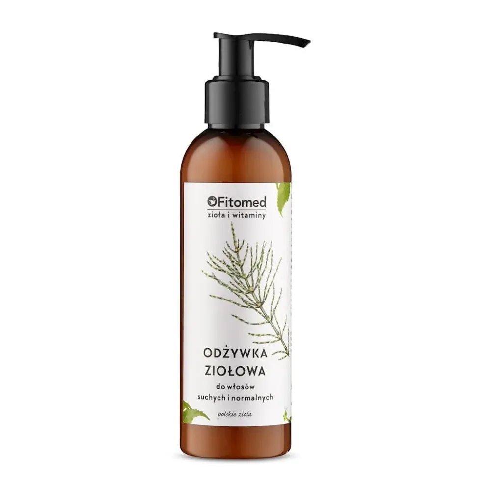 Yrttihuuhteluaine kuiville ja hauraille hiuksille 200ml FITOMED