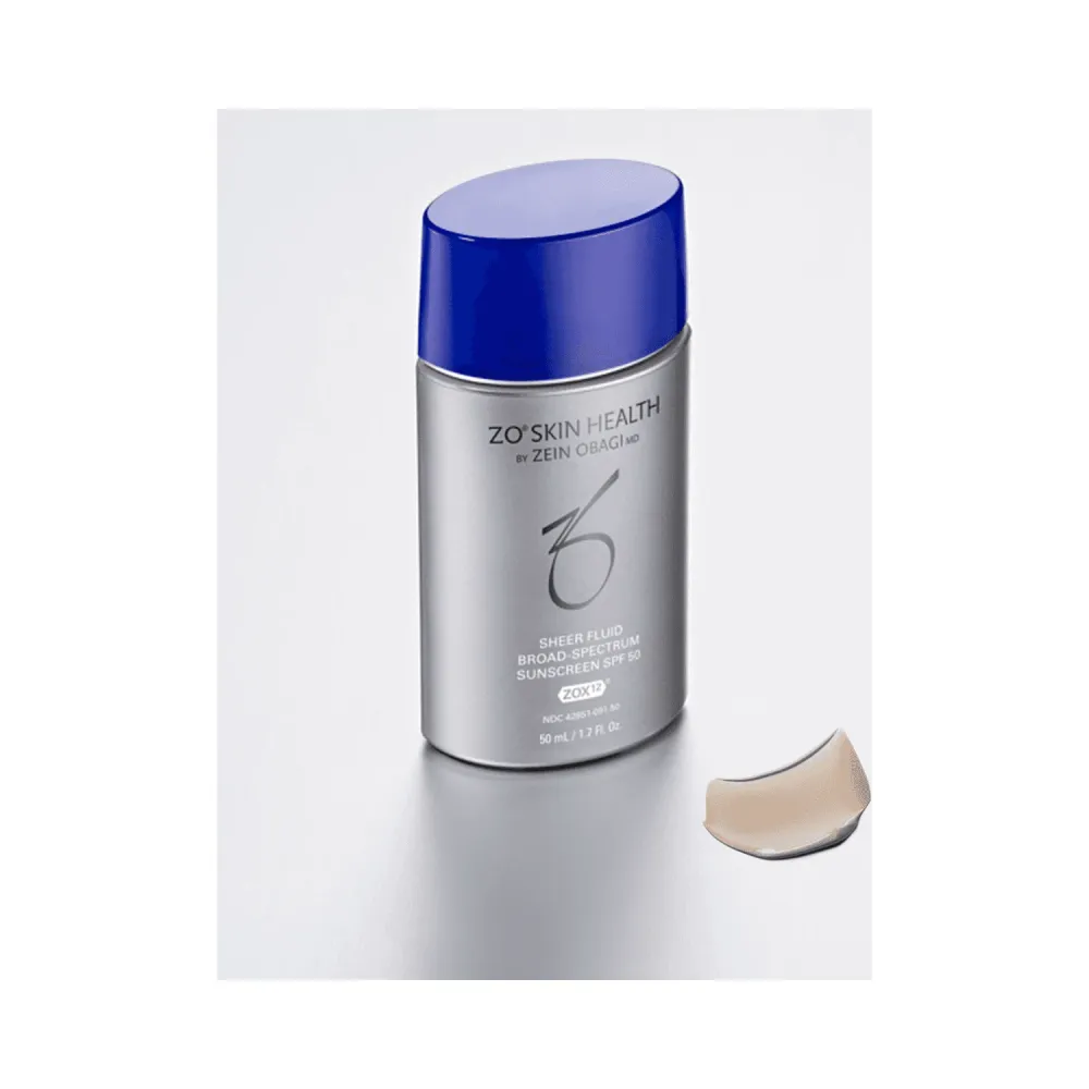 Zo -ihon terveys pelkkä nestemäinen laaja spektrin aurinkovoide SPF 50 ZO Skin Health