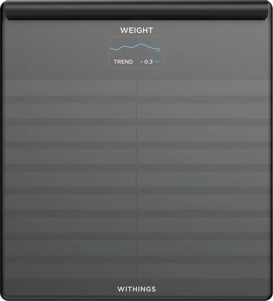 Withings Body Scan -älyvaaka, musta