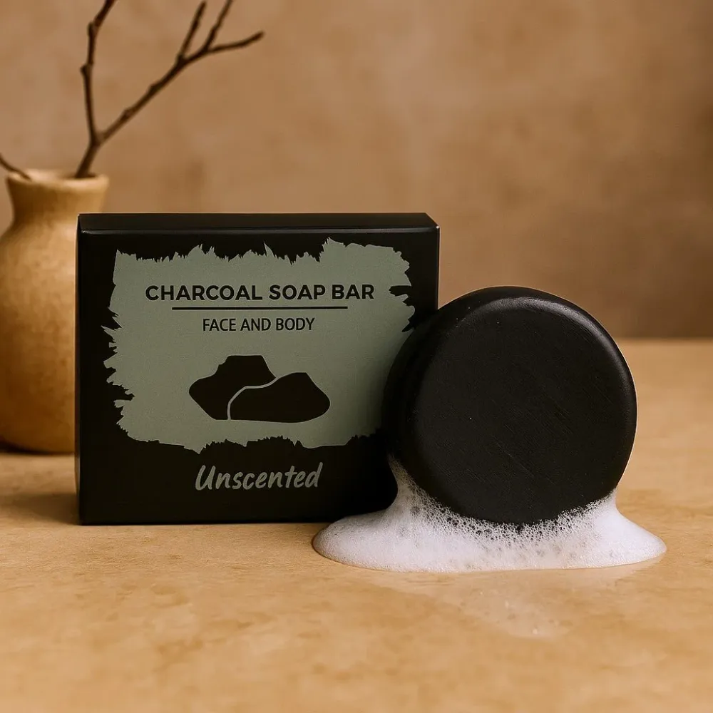 Hiilisaippuapala Tuoksuton 85g