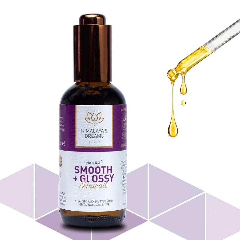 Ayurvedinen hiusöljy Smooth / Glossy - Himalaya´s Dreams