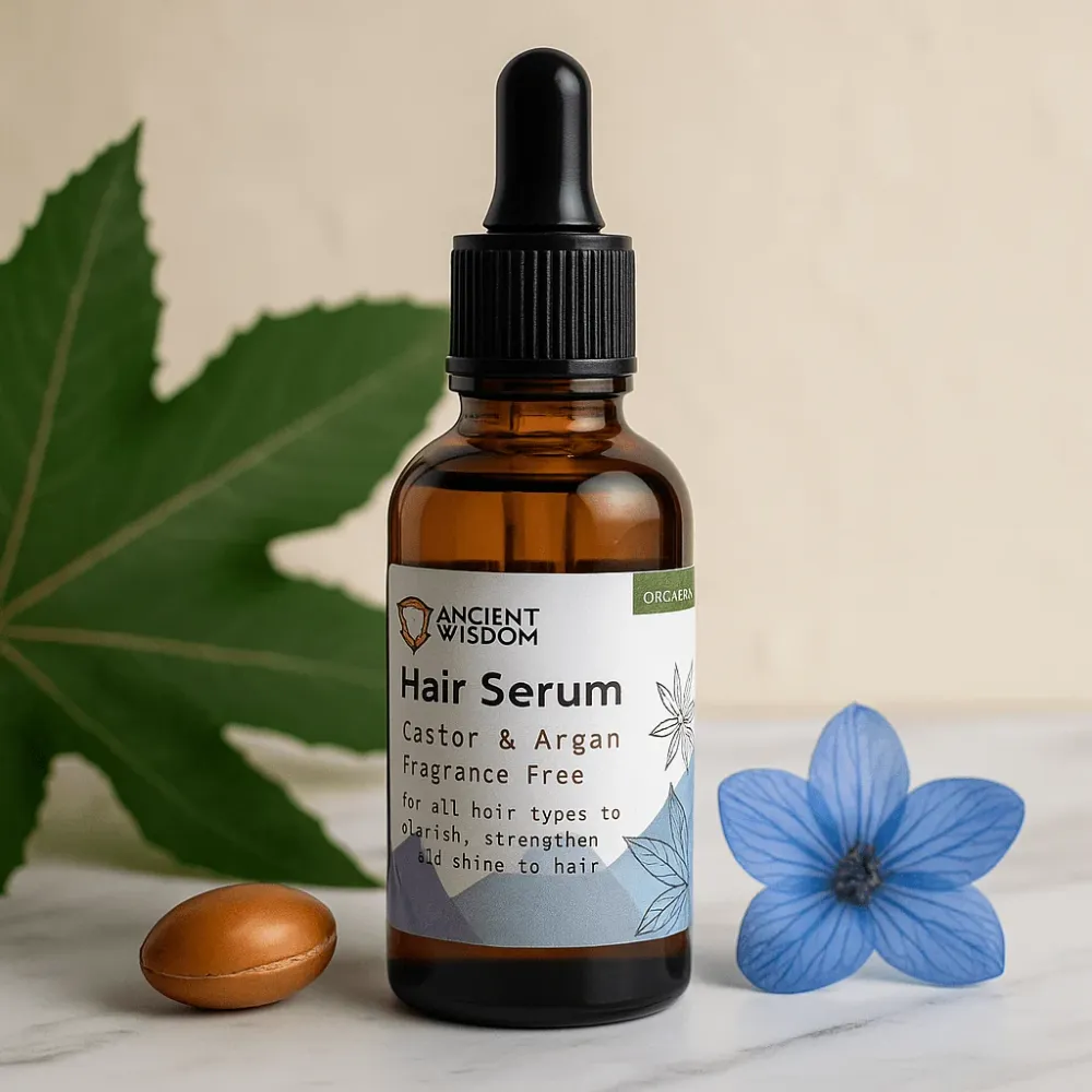 Hiusseerumi Luomu Hajusteeton 30ml