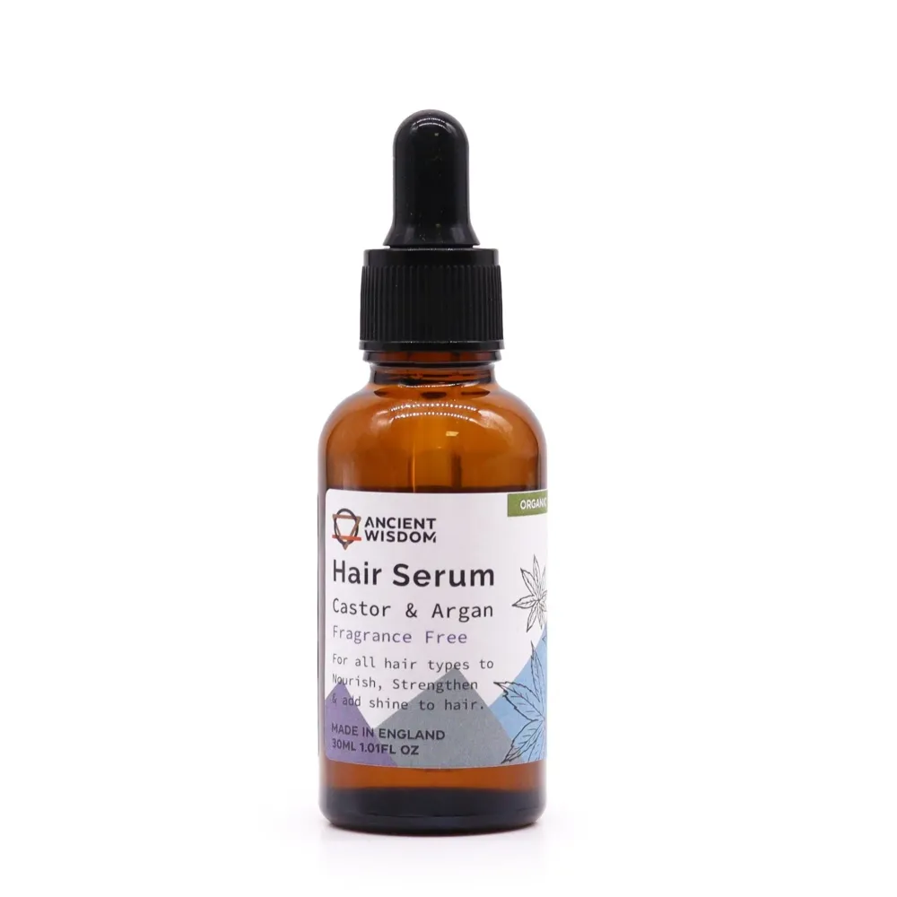 Hiusseerumi Luomu Hajusteeton 30ml