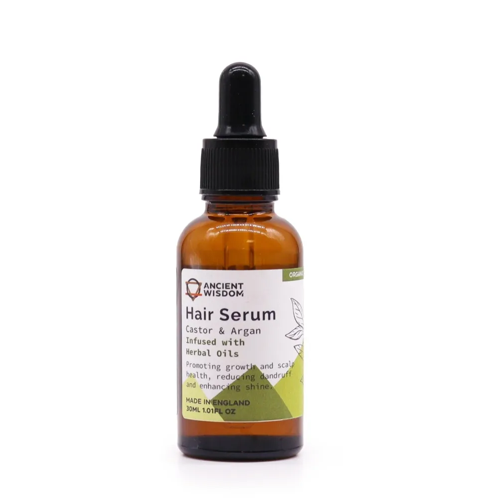 Hiusten kasvuseerumi luomu yrttinen 30ml