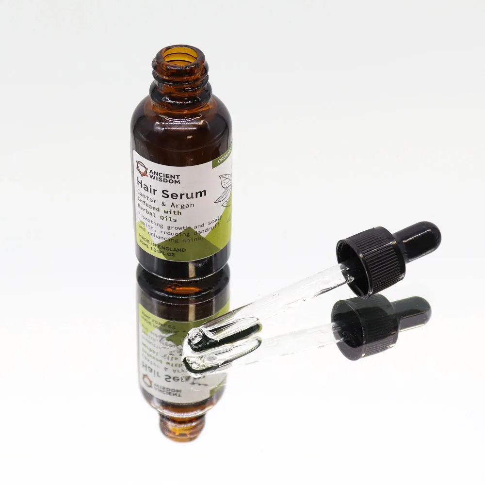 Hiusten kasvuseerumi luomu yrttinen 30ml