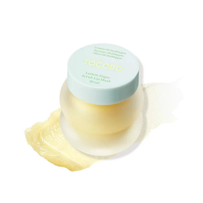 [Tocobo] Lemon Sugar Scrub Lip Mask