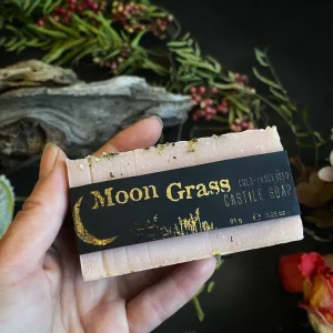 Moon Grass - Artisan, Superfatted, Kylmäprosessoitu Kastilja Saippua