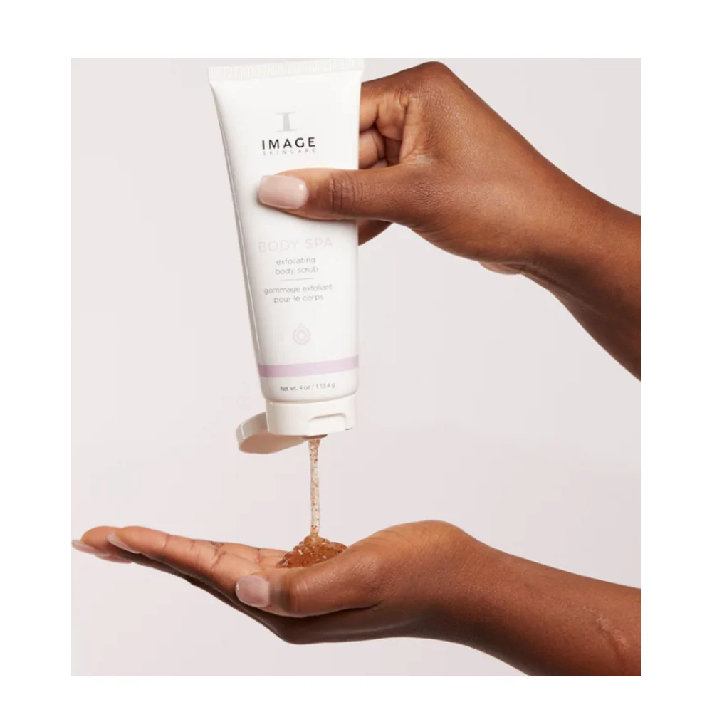Kuva ihonhoitotuotteet Spa -kuorittava vartalon kuorinta Image Skincare