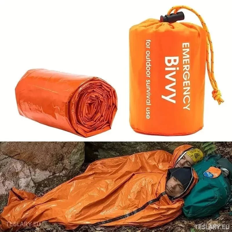 Hätä makuupussi - ulkona selviytyminen