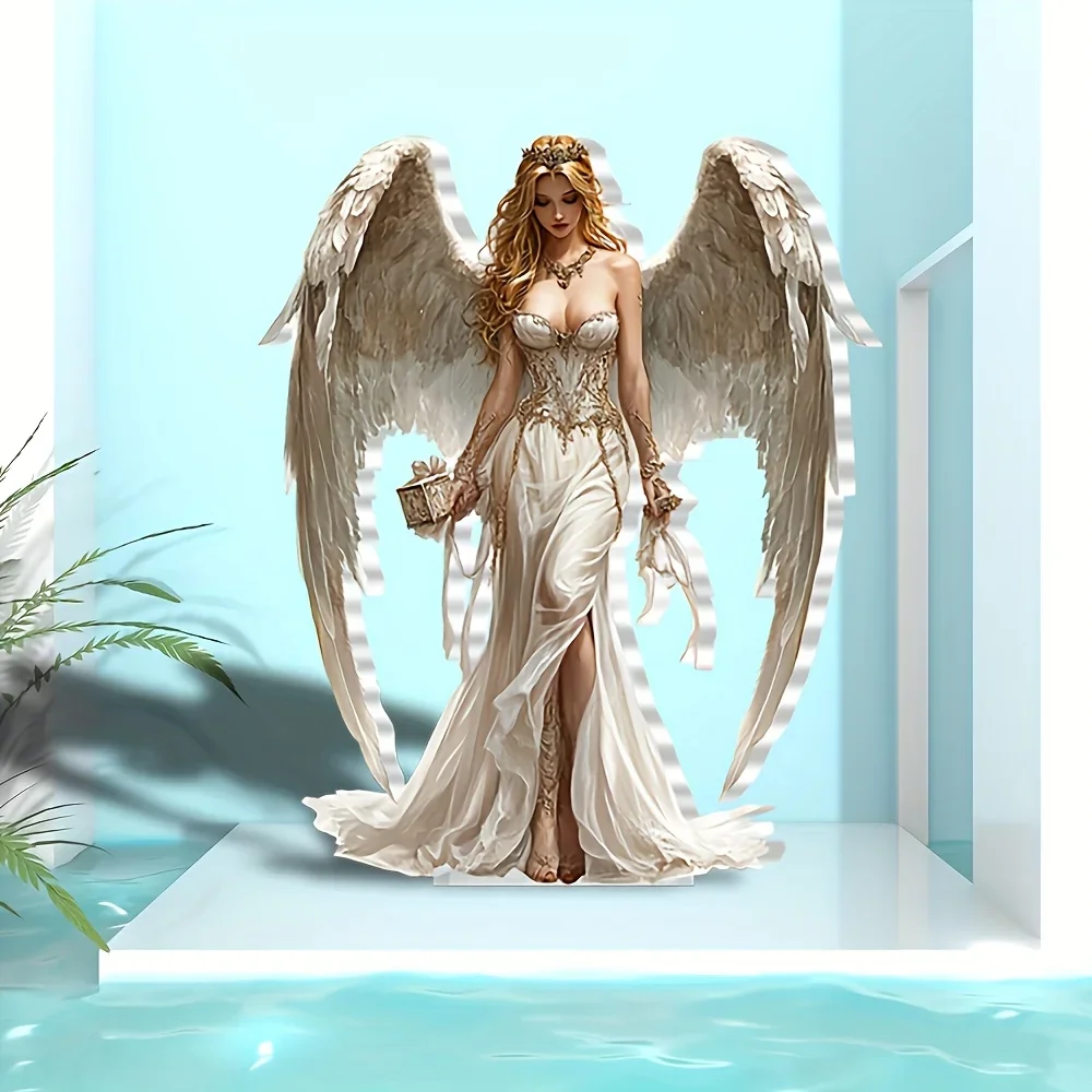 2D Decorative Signs/Angel Acrylic Decorative Signs/Bohemian Style Homes, Offices and Cafes