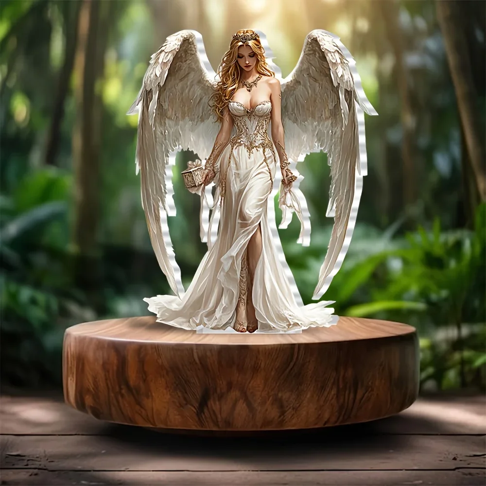 2D Decorative Signs/Angel Acrylic Decorative Signs/Bohemian Style Homes, Offices and Cafes