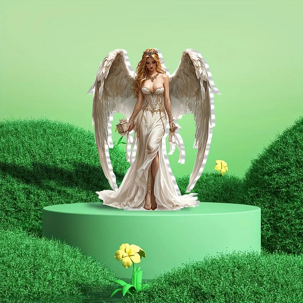 2D Decorative Signs/Angel Acrylic Decorative Signs/Bohemian Style Homes, Offices and Cafes
