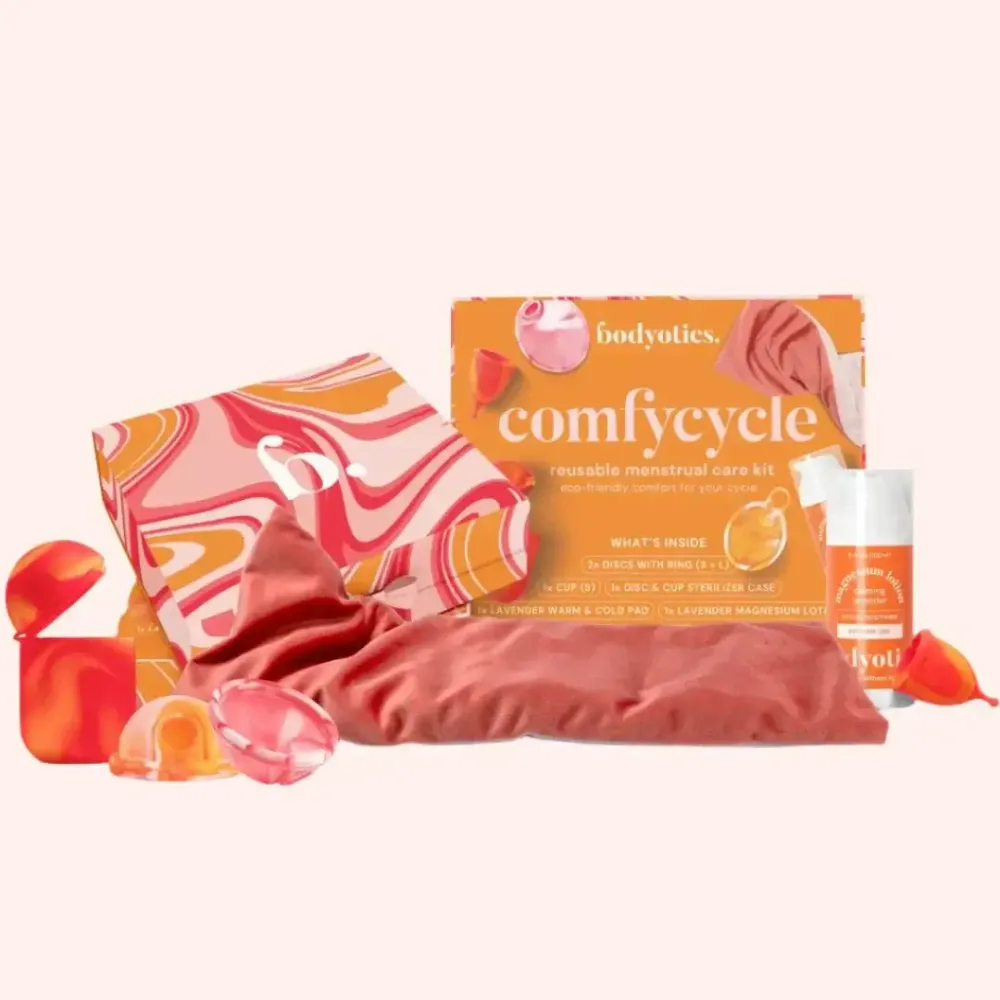 Comfycycle Kit | Uudelleenkäytettävä kuukautishoitopaketti