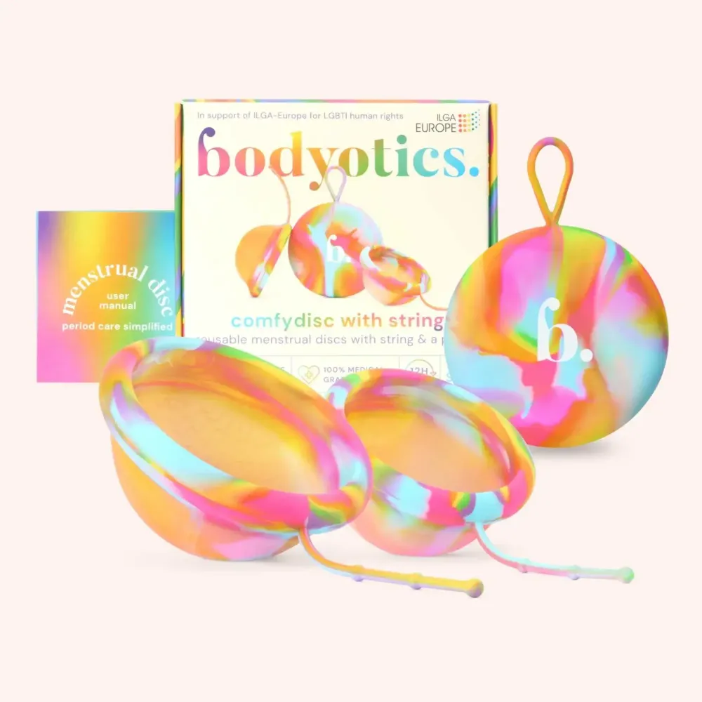Kuukautislevyt narulla | Rainbow Edition