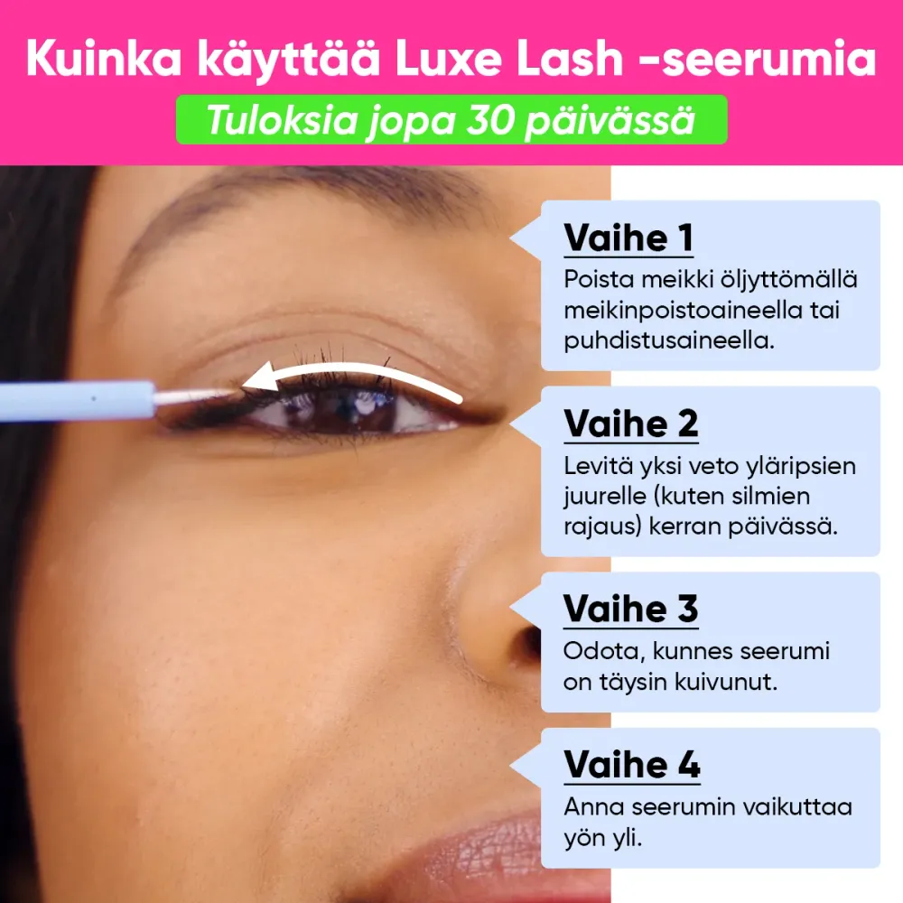 LUXE LASH | Ripsiseerumi | Osta 2, maksa 1 âme pure