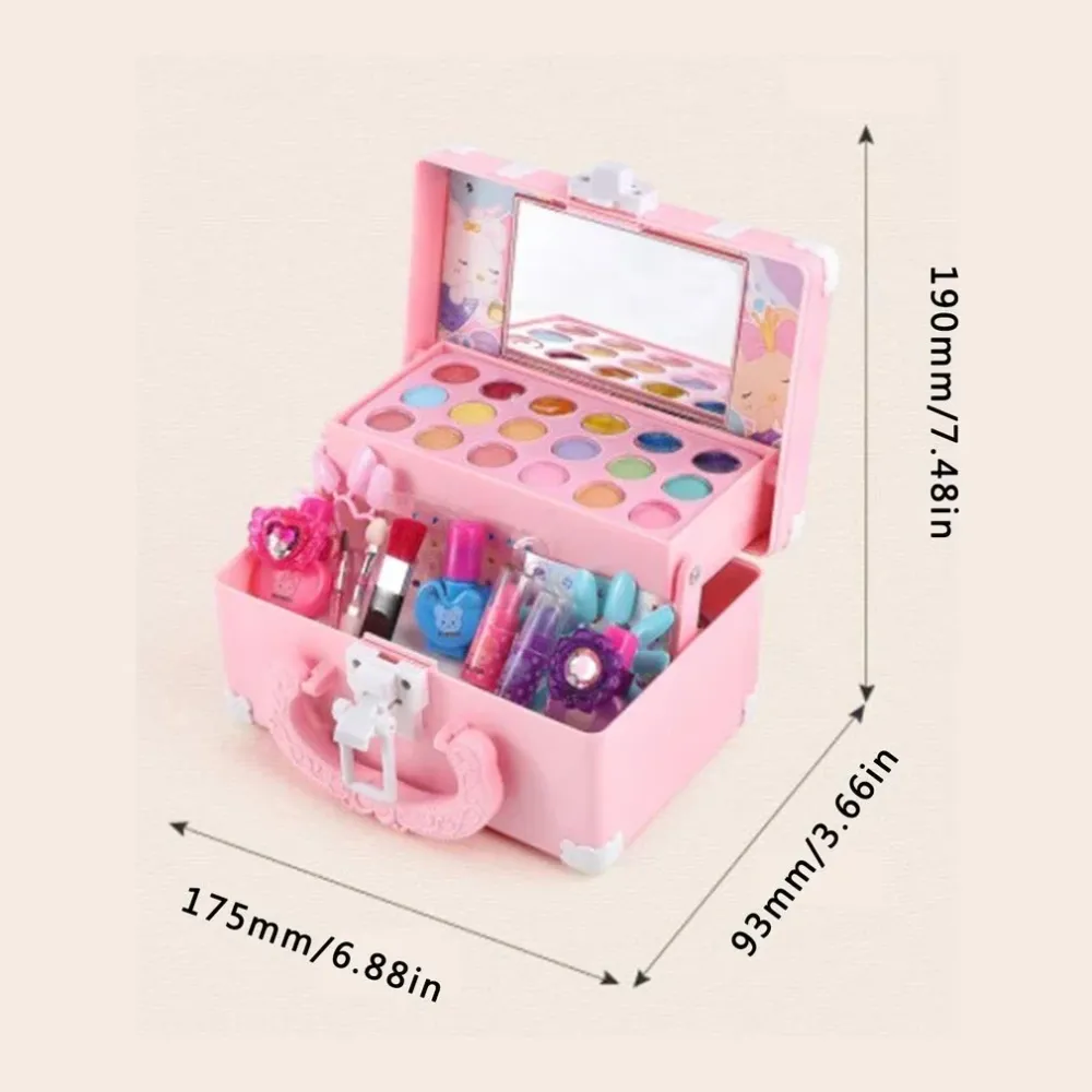 Princess Make-up Set™ - Kaunista ja hauskaa - Meikkisetti lapsille