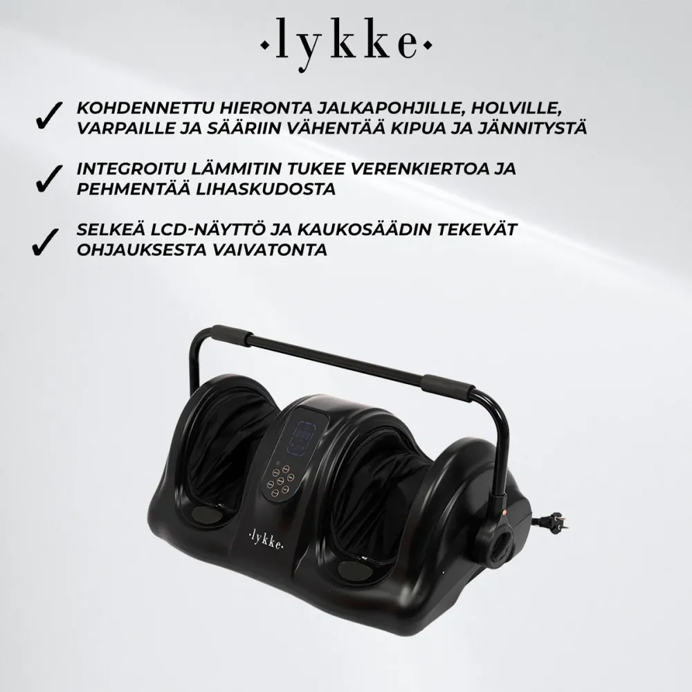 Lykke Jalkapohjan Hierontalaite Pro