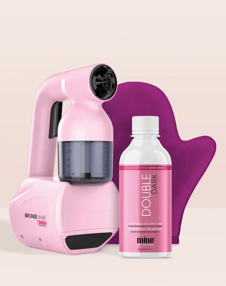 Bronze Babe Personal Spray Tan Kit -rusketuspaketti
