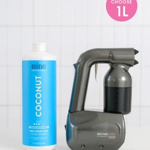 Bronze Babe Professional Spray Tan Kit -Aloituspakkaus